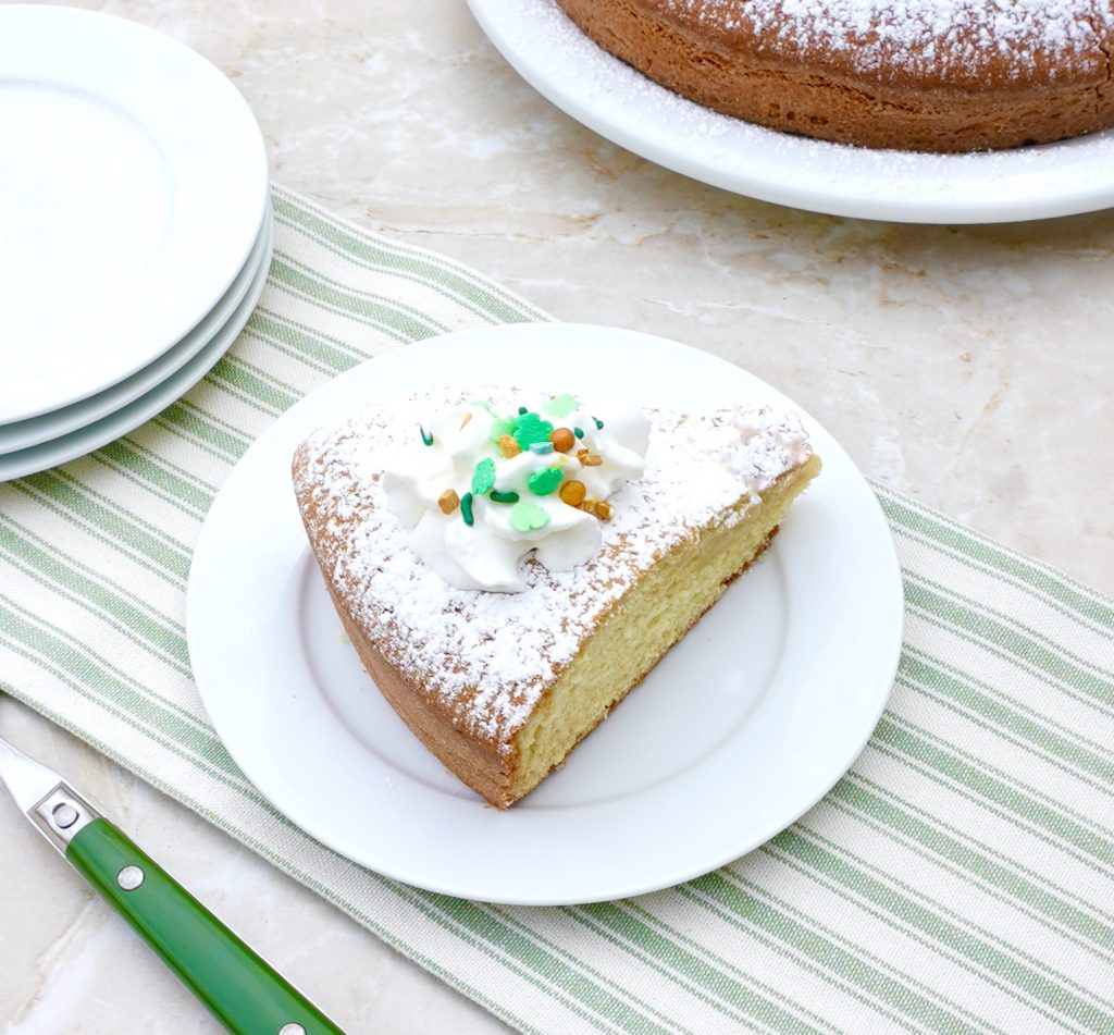 Simple Traditional Vanilla Irish Tea Cake Recipe