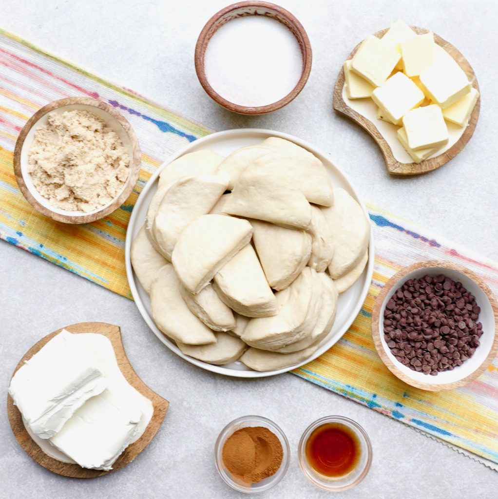 Chocolate Cream Cheese Monkey Bread