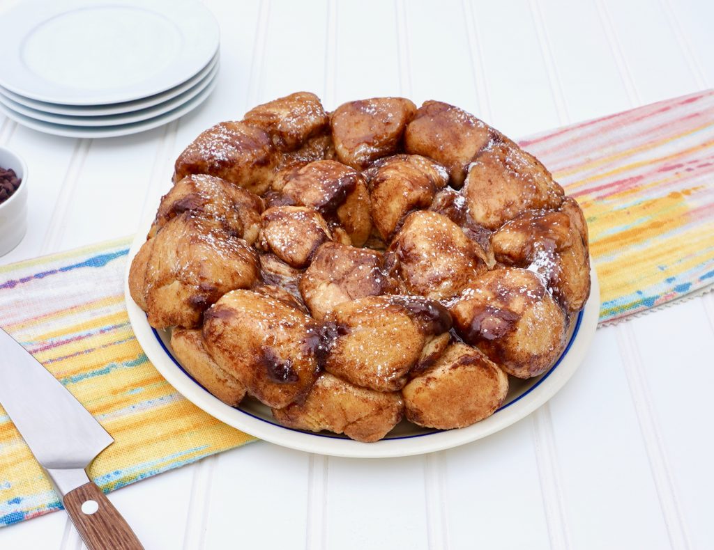 Chocolate Cream Cheese Monkey Bread