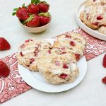 Homemade Strawberry Drop Biscuits