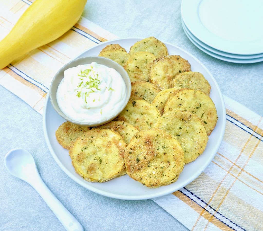 Crispy Fried Yellow Squash is an easy summer side