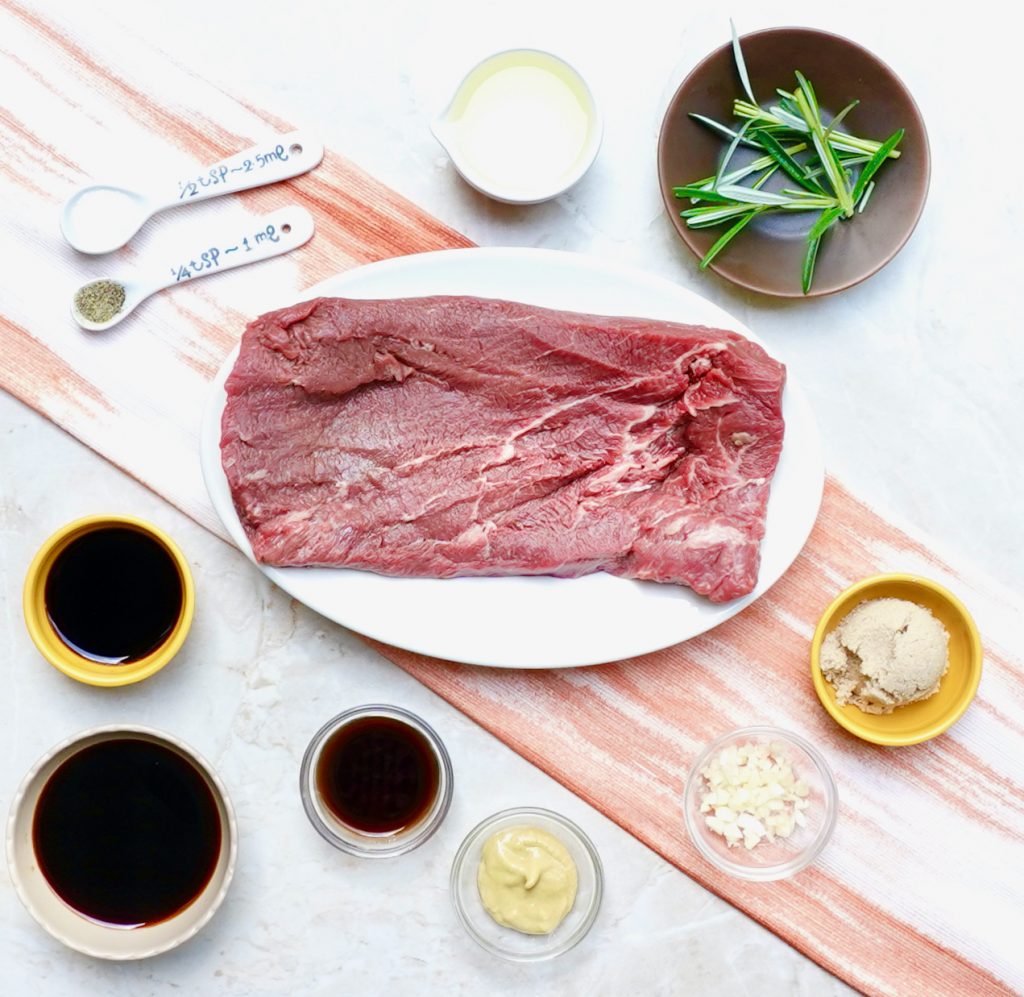 Balsamic Flat Iron Steak Marinade Recipe