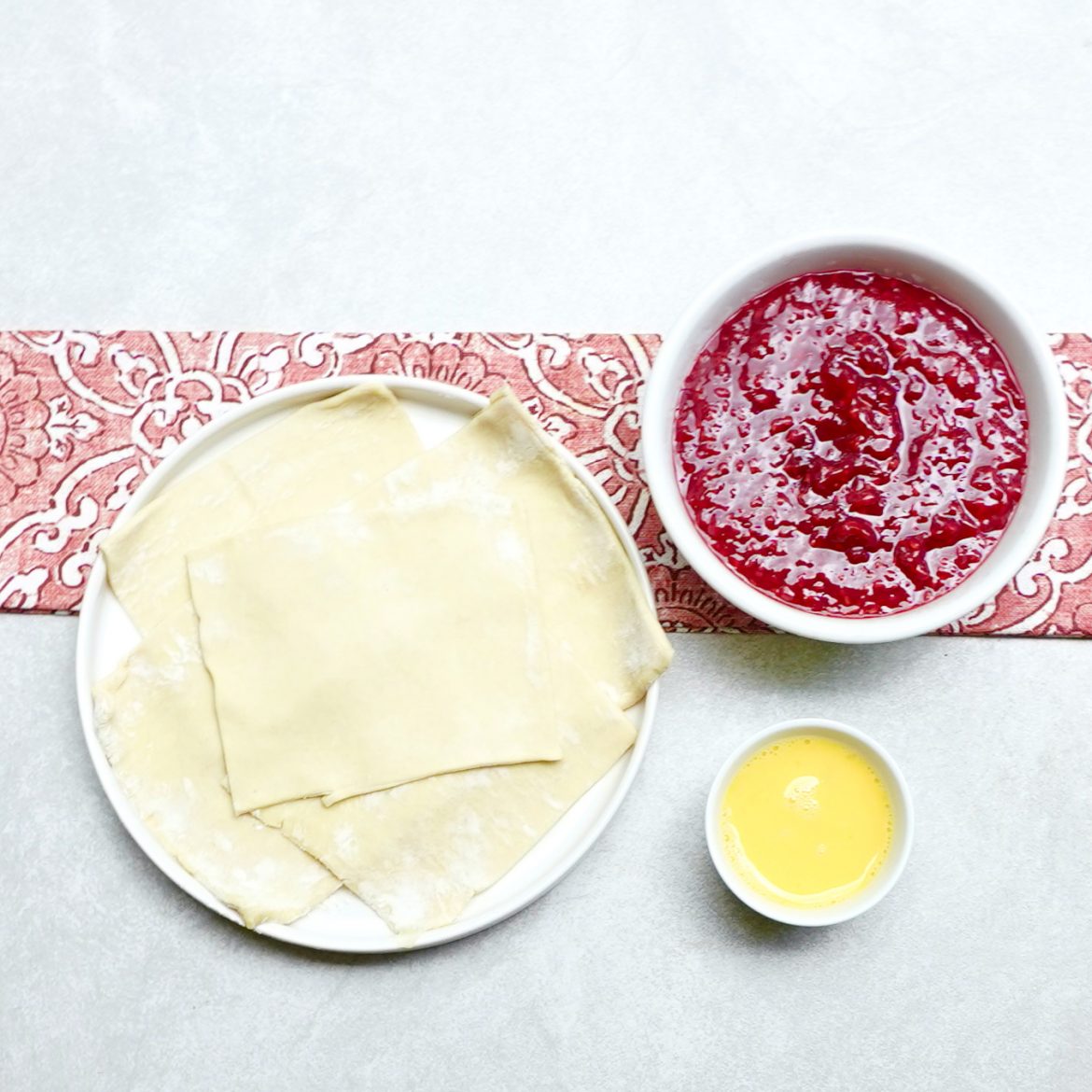 Easy Raspberry Turnovers With Puff Pastry Recipe