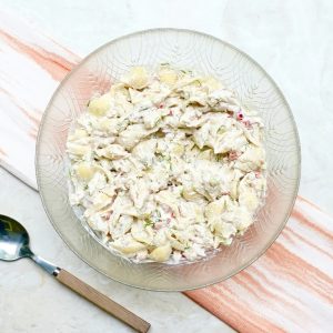 Crab Meat Pasta Salad