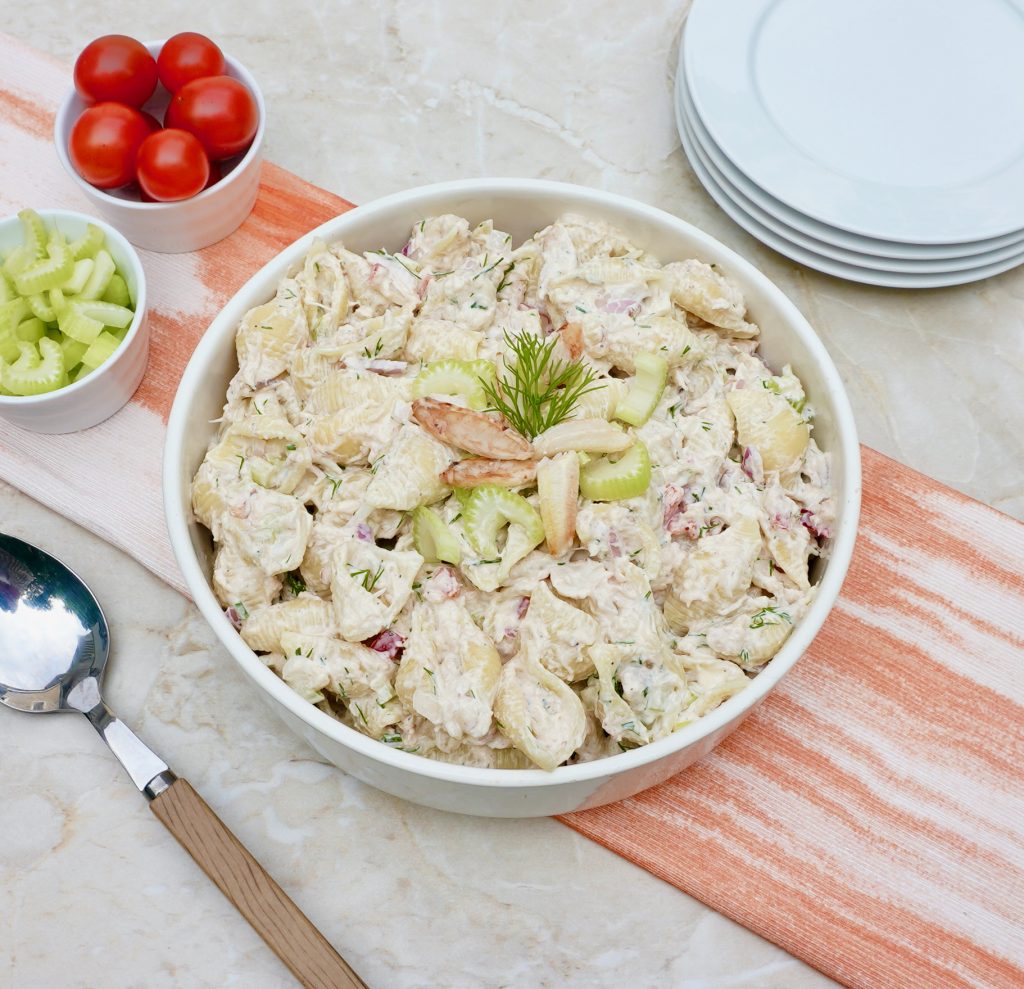 Crab Meat Pasta Salad