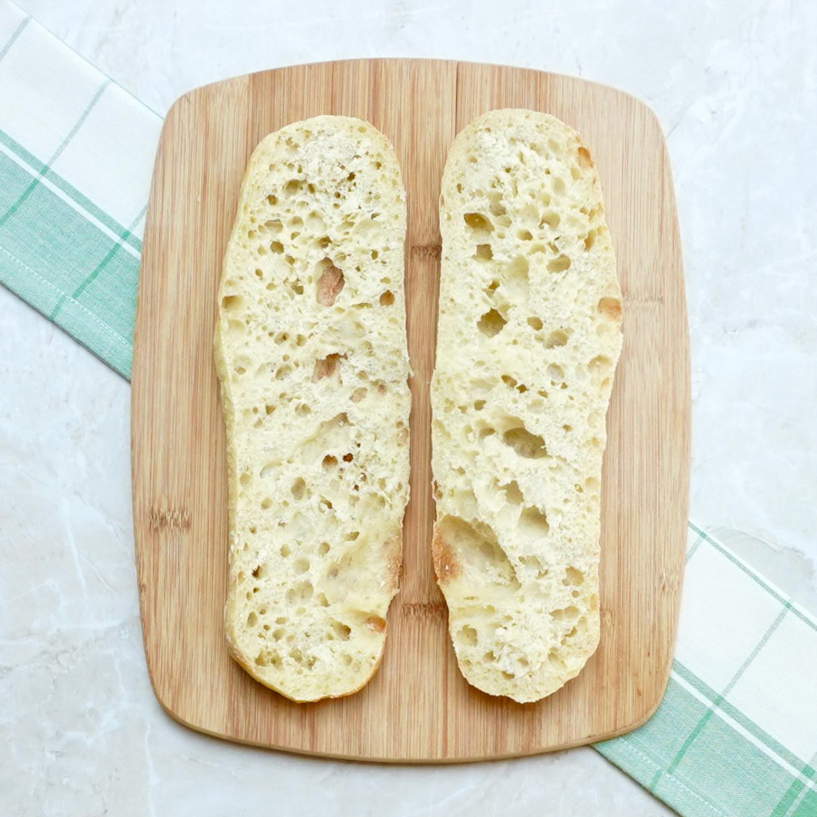 Easy Cheesy Homemade Ciabatta Garlic Bread Recipe