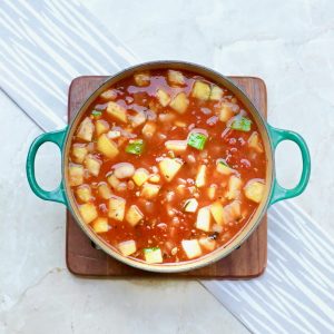 Fire Roasted Tomato Vegetable Soup