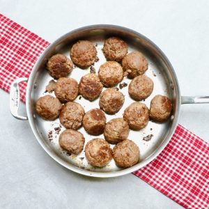 Meatball Parmesan Casserole