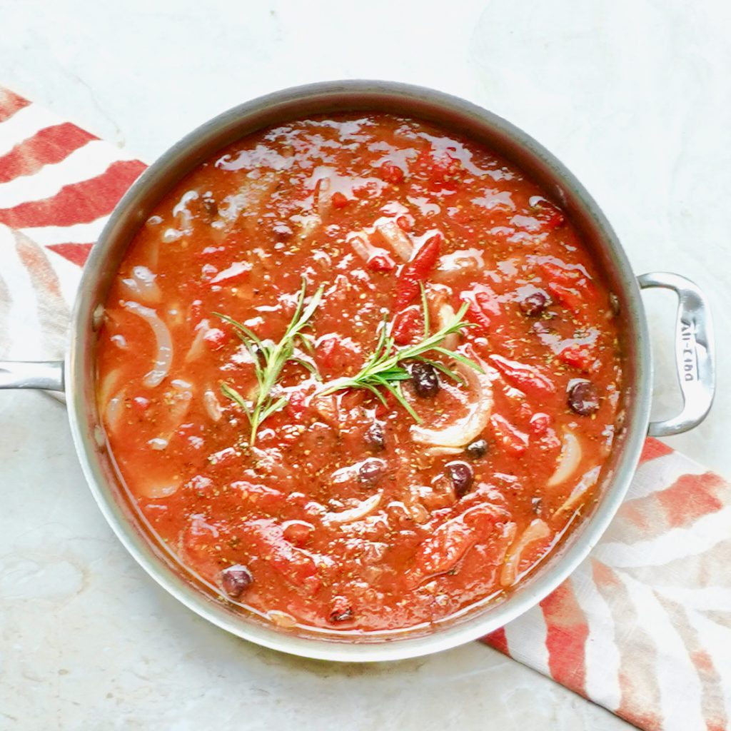 Healthy Italian Chicken Abruzzi Recipe with Rosemary