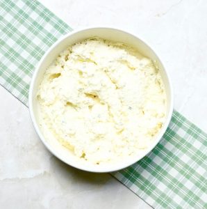 Savory Baked Lemon Ricotta Cheese
