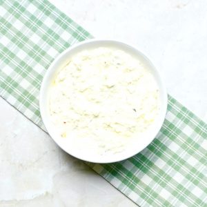 Savory Baked Lemon Ricotta Cheese