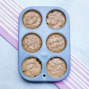 Apple Walnut Honey Bran Muffins