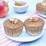 Apple Walnut Honey Bran Muffins