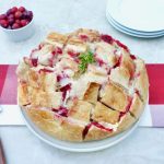 Cranberry Brie Pull Apart Bread