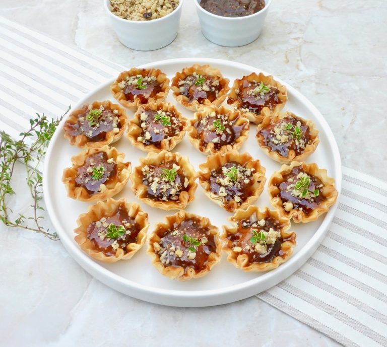 Easy 5 Ingredient Brie Fig Jam Bites Appetizer Recipe Easy 5 Ingredient Brie Fig Jam Bites Appetizer Recipe