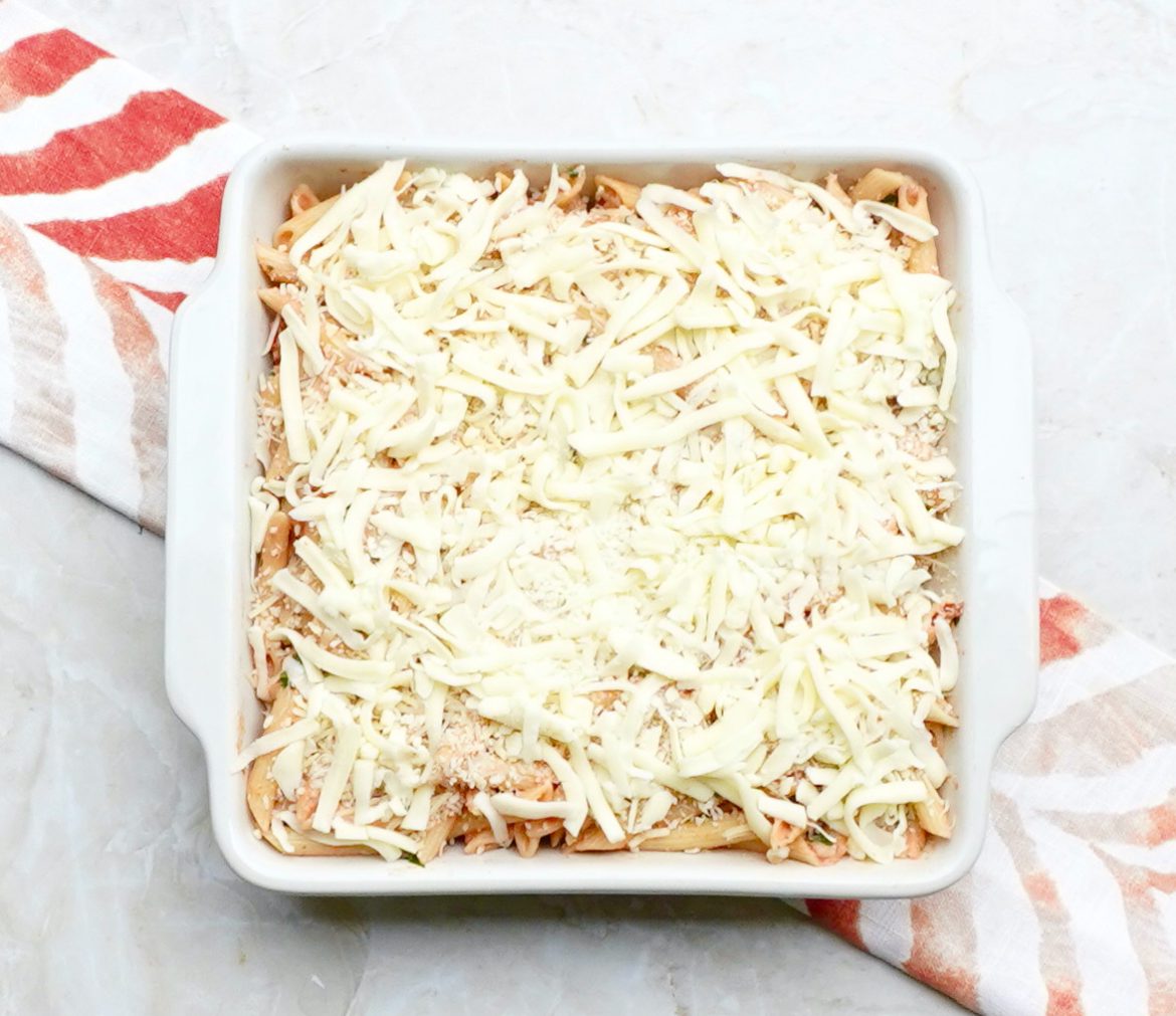 Easy Sun Dried Tomato Mozzarella Pasta Bake Recipe