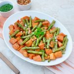 Roasted Green Beans & Sweet Potatoes